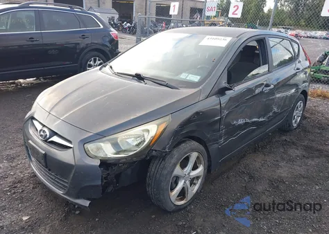 2012 Hyundai Accent Gs z USA, uszkodzony, nr VIN KMHCT5AE7CU004891